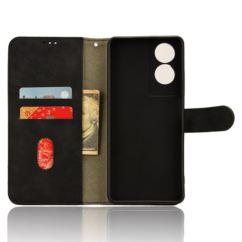 For TCL 50 SE Case PU Leather Folio Stand View Phone Cover Skin-touch For TCL 50 SE Case PU Leather Folio Stand View Phone Cover Skin-touch